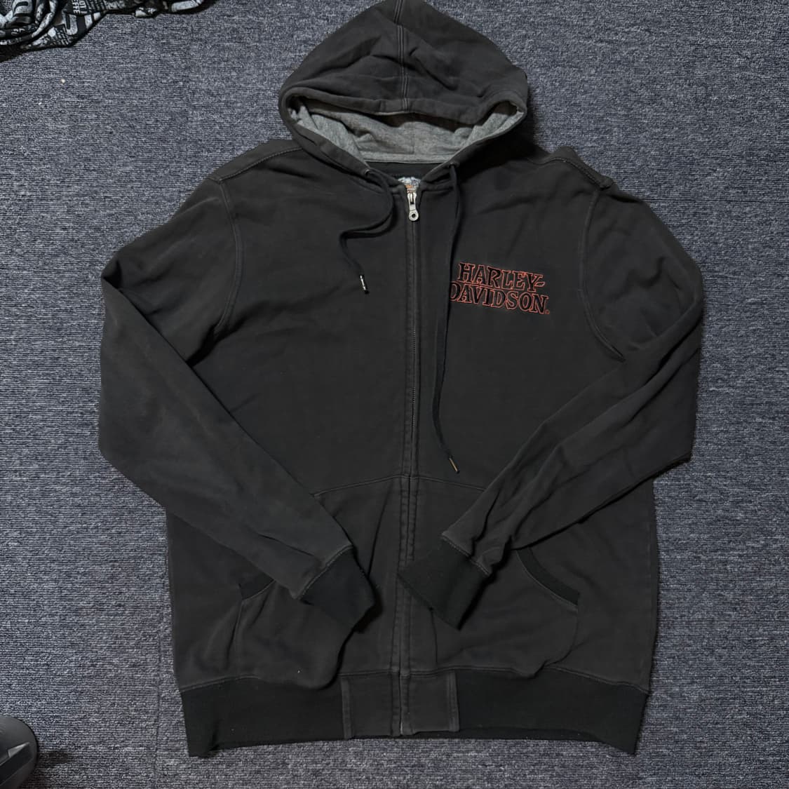 빈티지 할리데이비슨 후드집업 상품이미지1