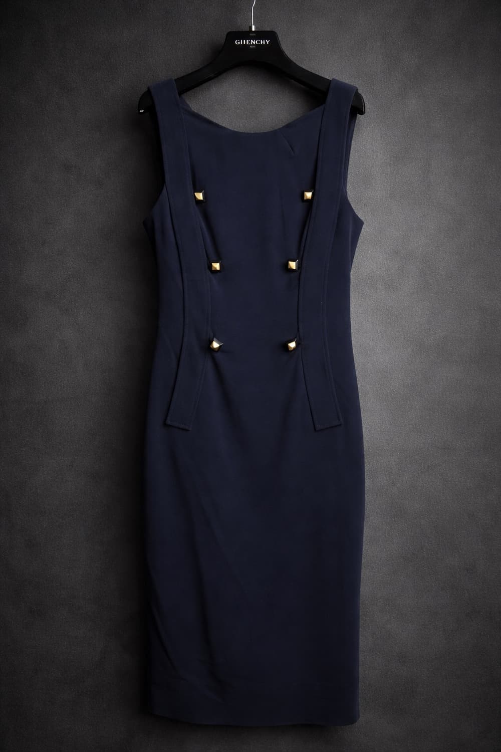 [Givenchy] 지방시 스터드 울 미디 드레스 (IT 40) 상품이미지1