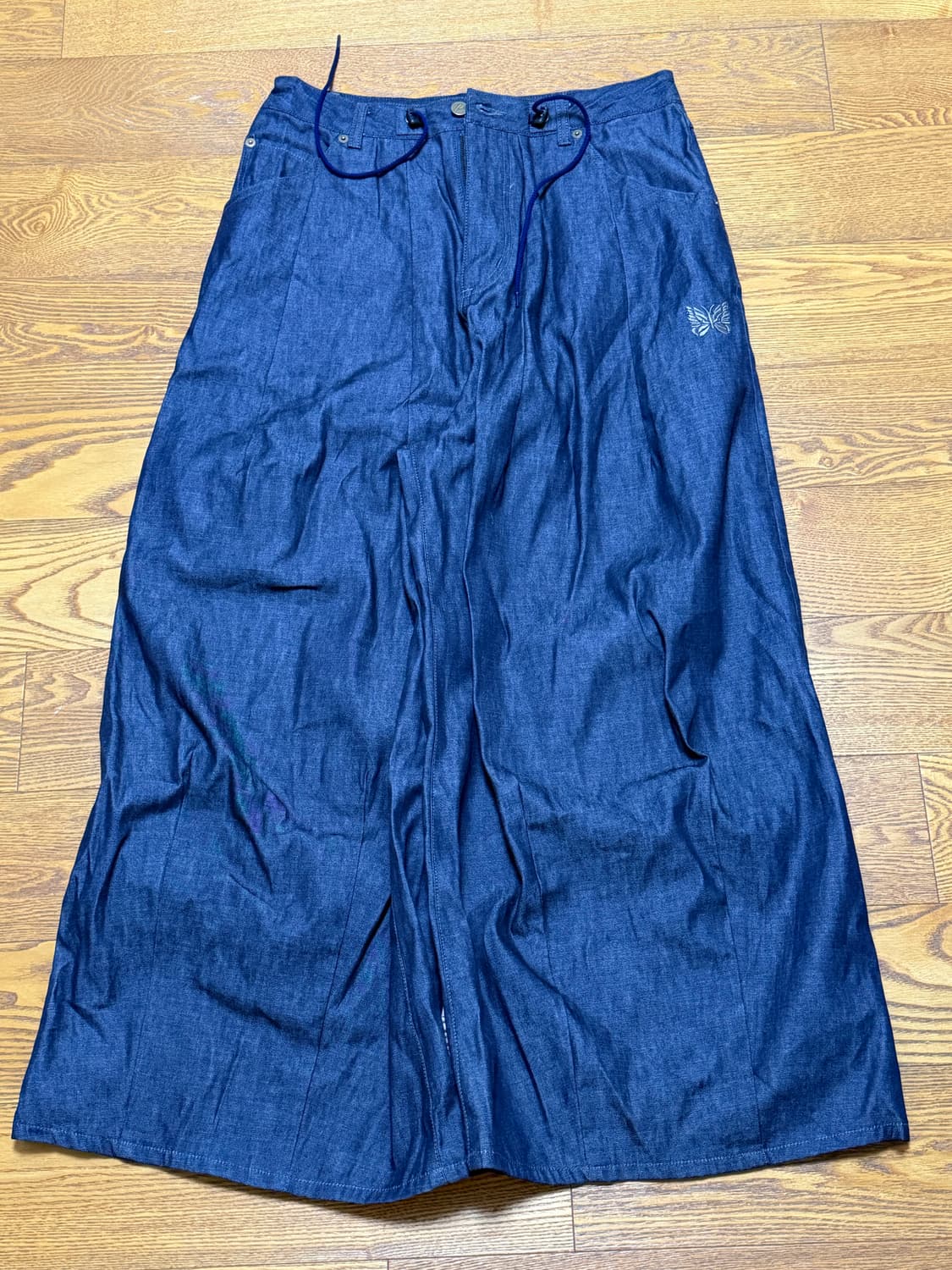 Needles H.D. 데님 6온스 버기 팬츠 417 EDIFICE XS 상품이미지4