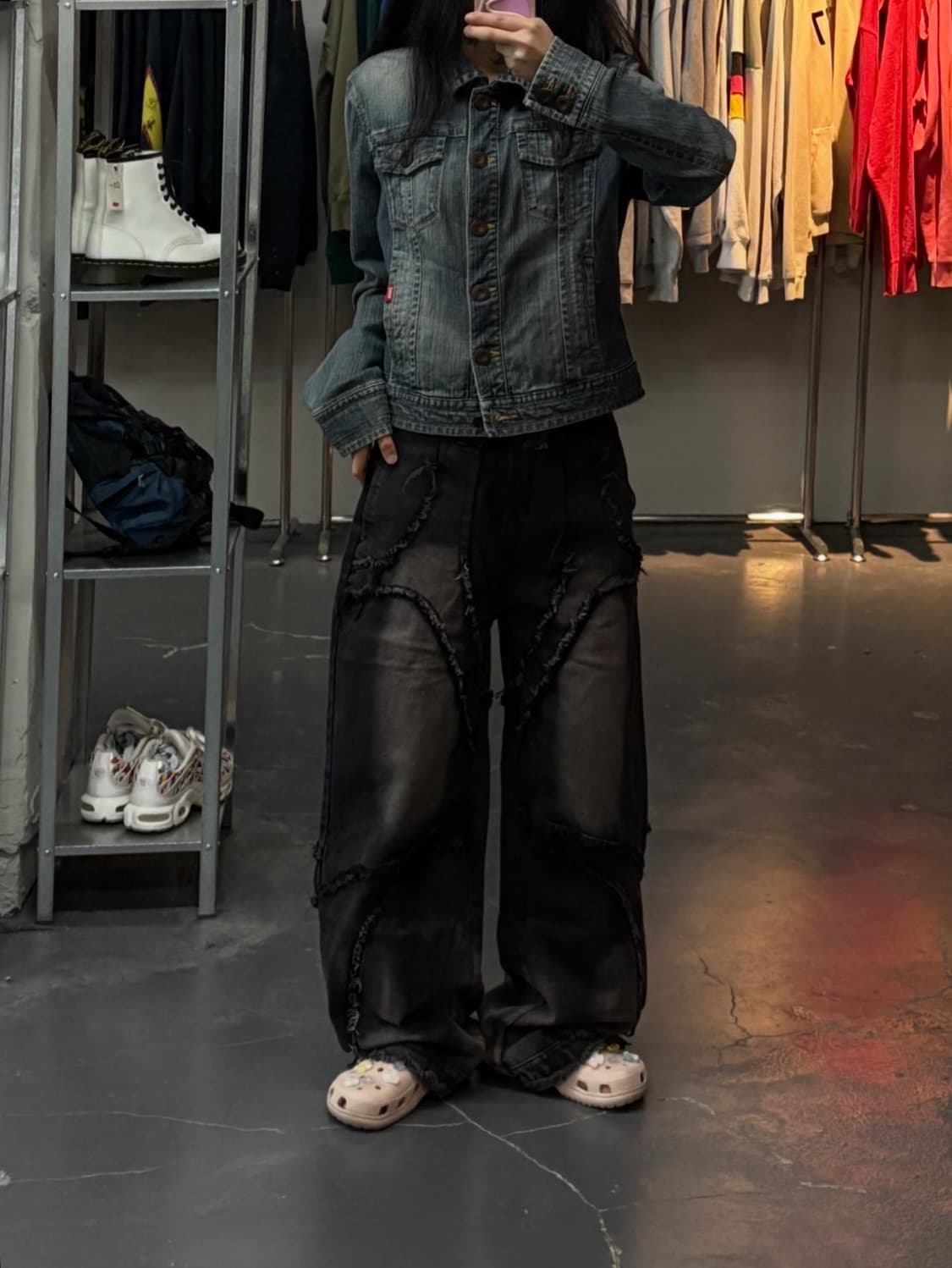 빈티지 데님 워싱 자켓 A3006 상품이미지1