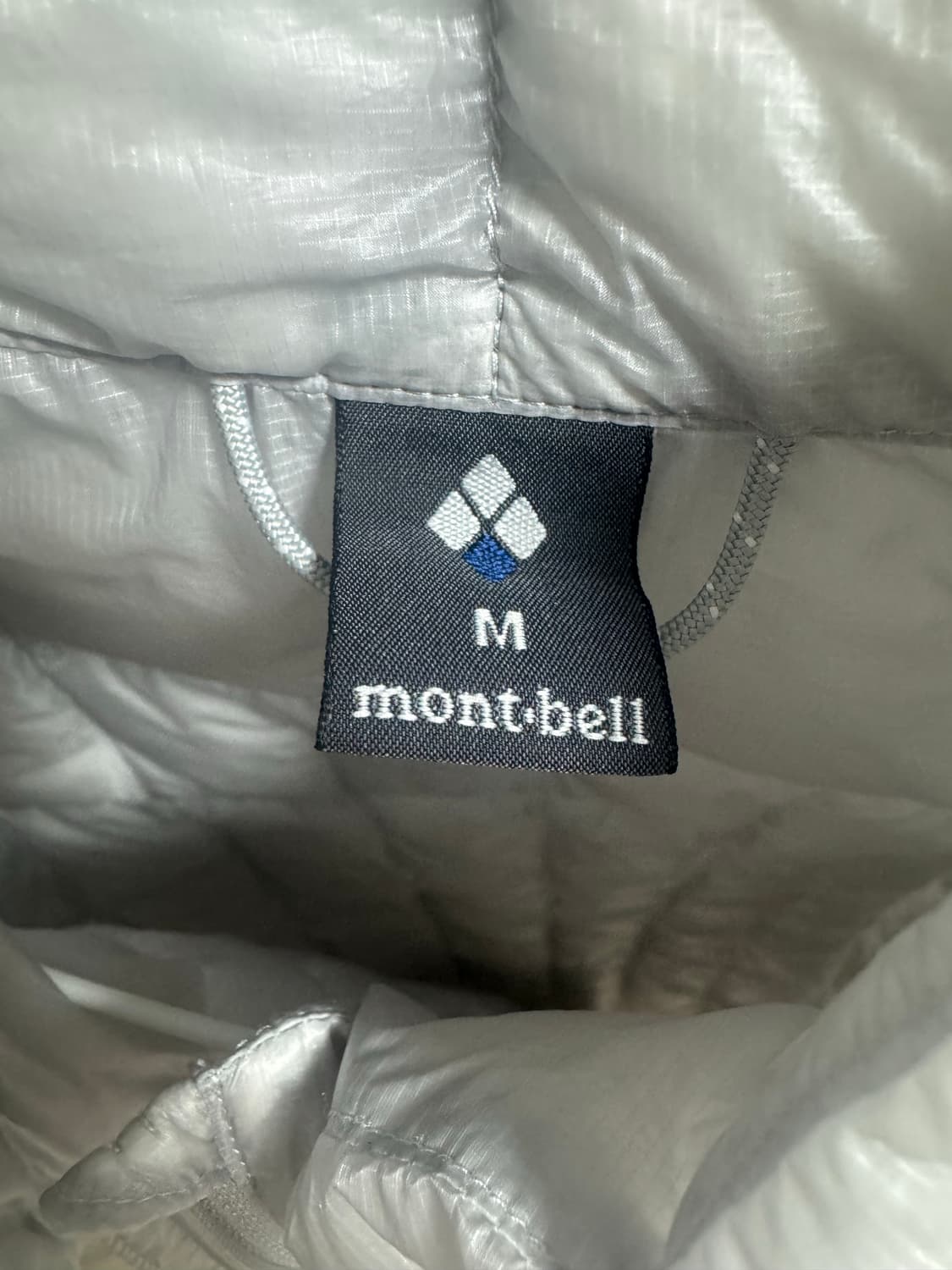 [M] 몽벨 montbell 플라즈마 1000 다운 자켓 패딩 라이트실버 상품이미지3