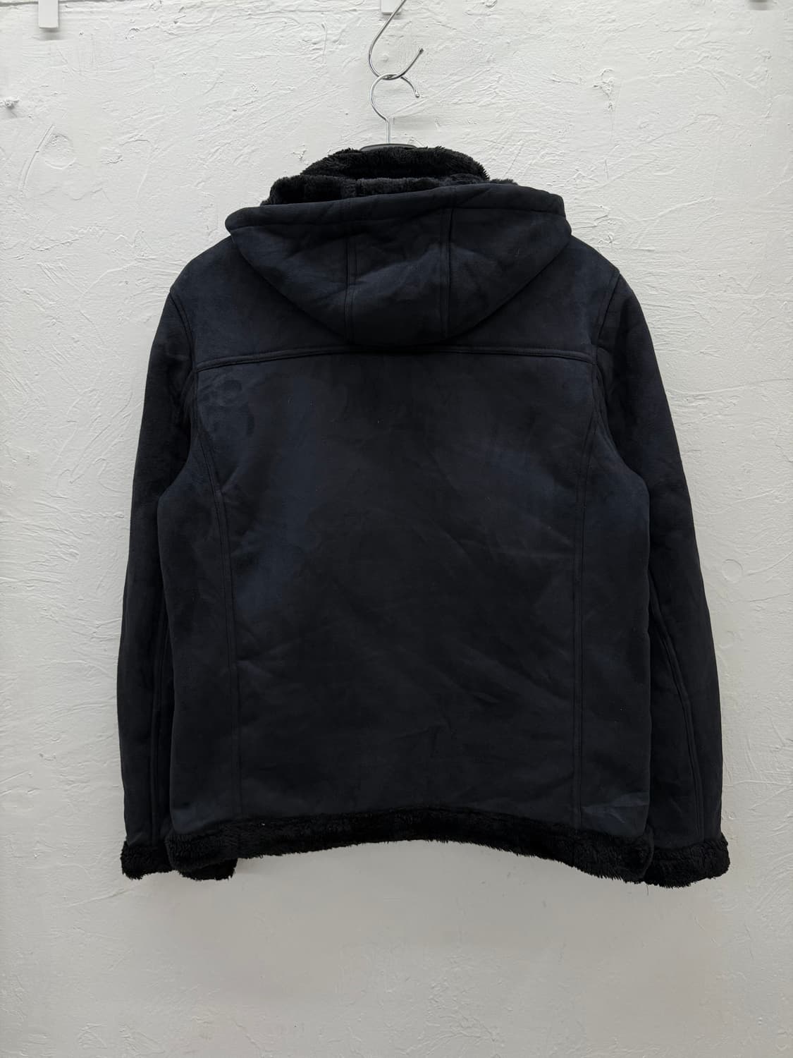 navy 스웨이드 무스탕 상품이미지5