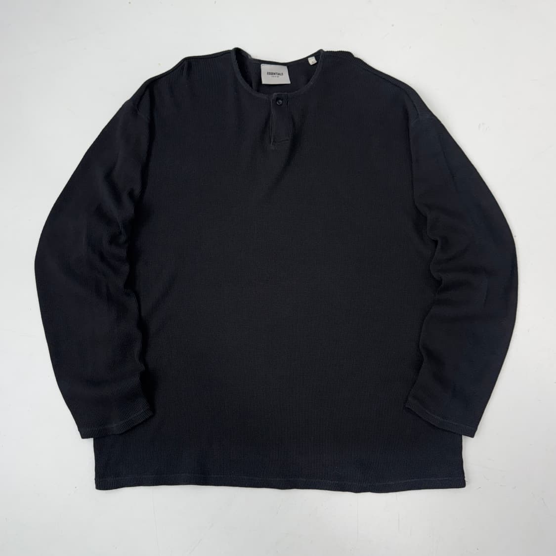 피어오브갓 에센셜 22SS 헨리넥 와플 롱슬리브 la 상품이미지2