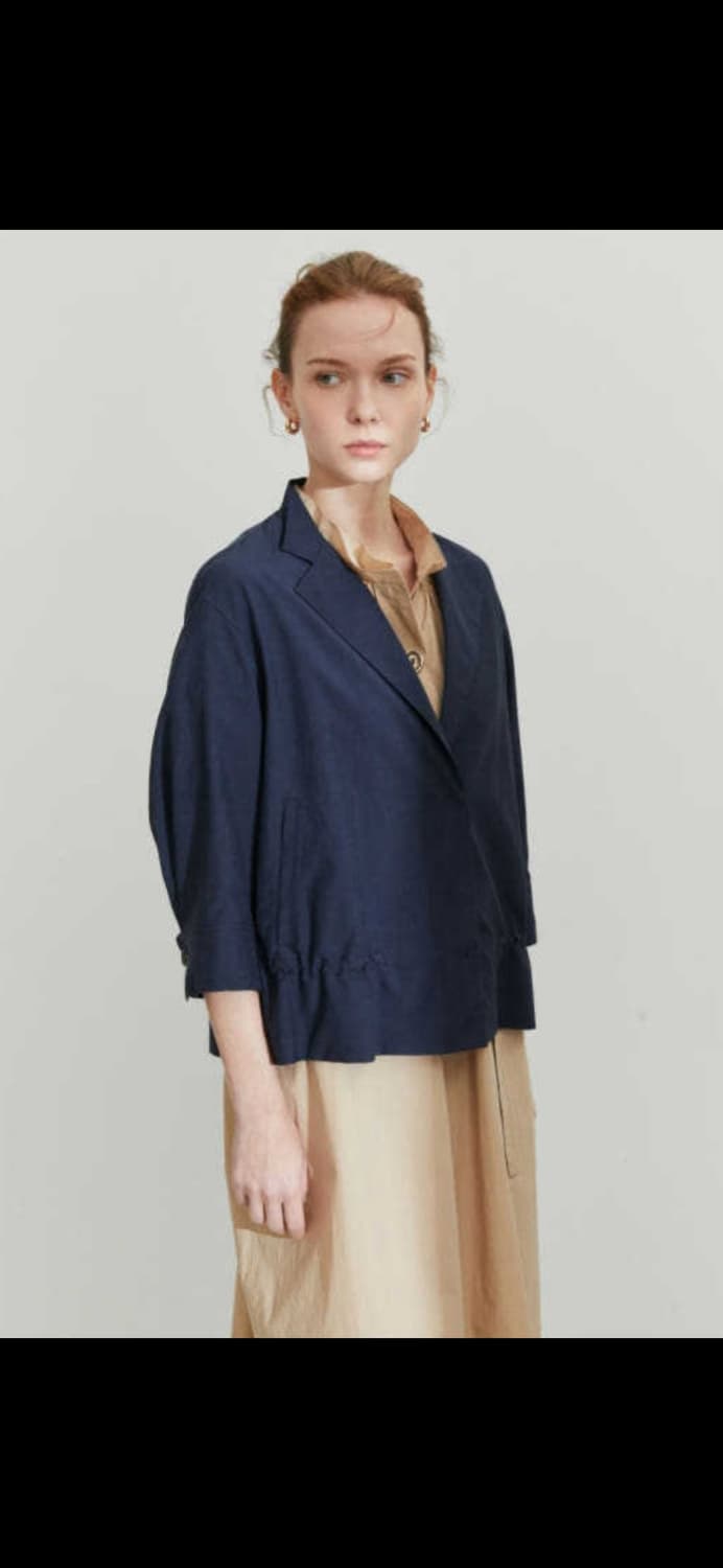 닥스레이스디스 2023 린넨혼방 7부소매 자켓 55사이즈 상품이미지6