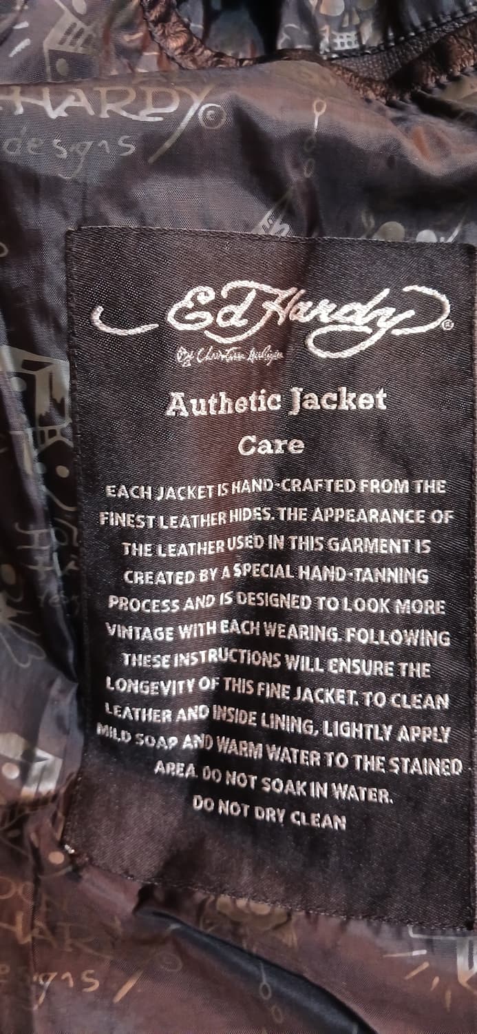 에드하디 빈티지  라이더 자켓(95사이즈) 상품이미지4