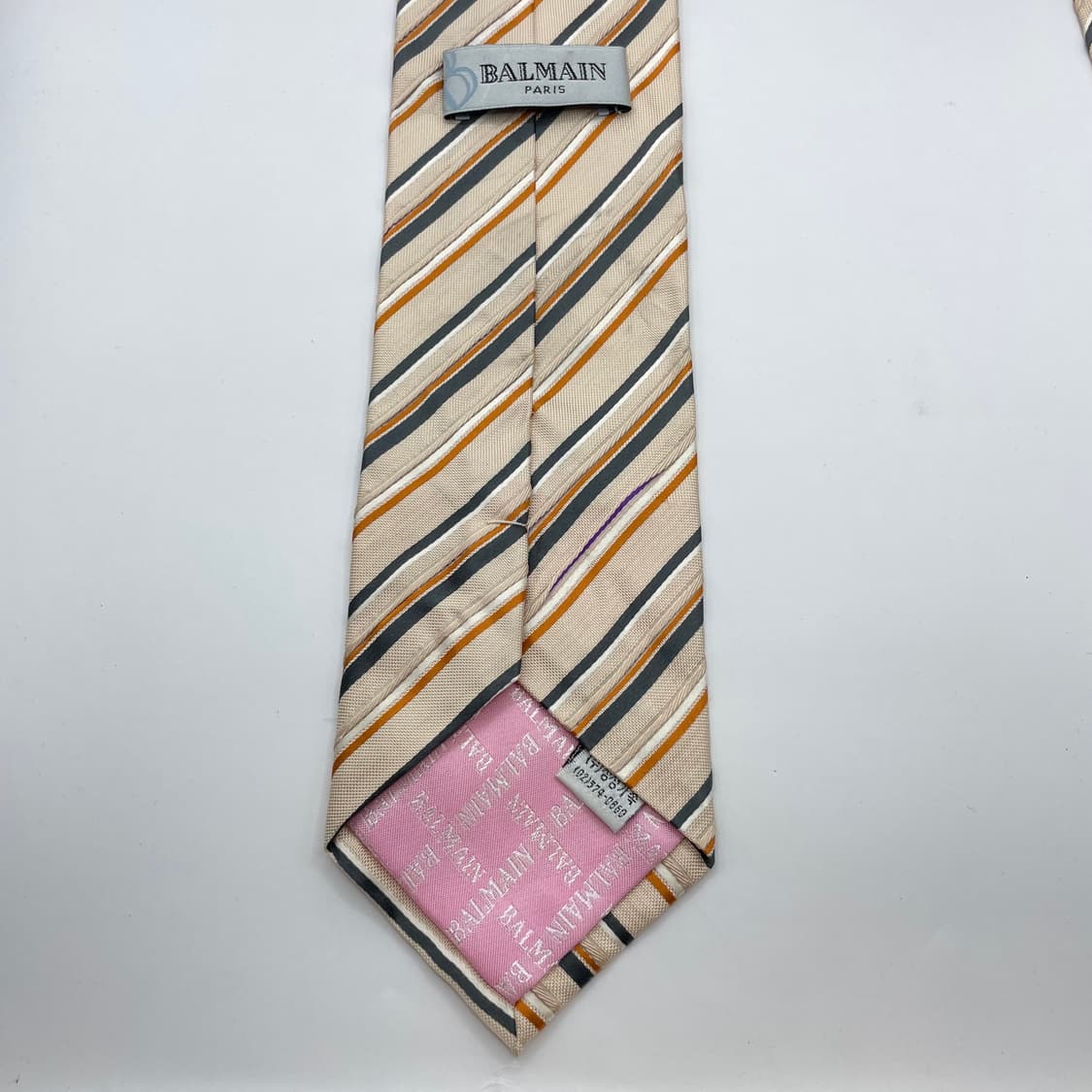619) (BALMAIN) 발망 패턴 넥타이 상품이미지2