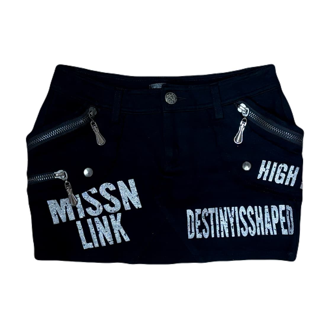 블랙 스커트 일본 빈티지 펑크 y2k 갸루 상품이미지1