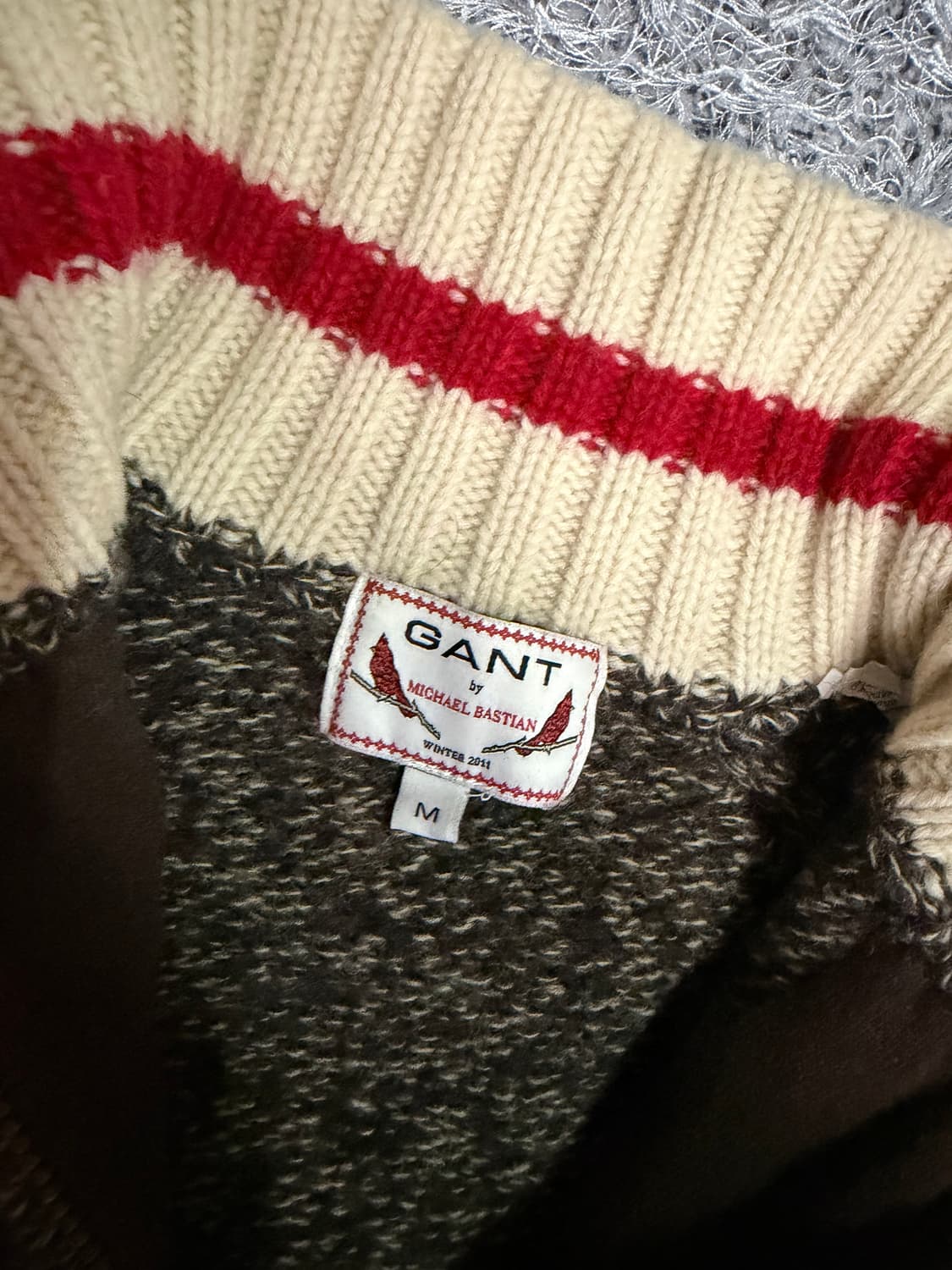 GANT 간트 하프집업 스웨터  니트 m 남녀공용 상품이미지2