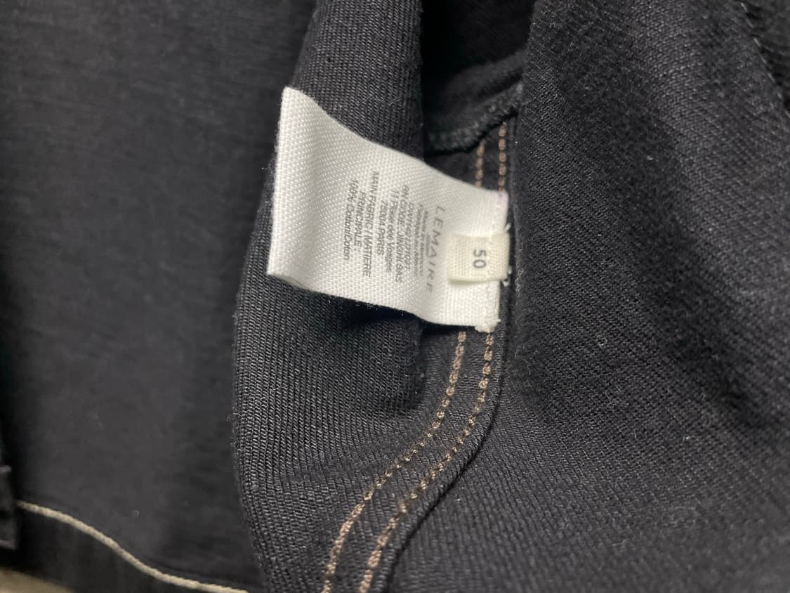 르메르 헤비 데님 트러커 자켓 블랙 (50) 상품이미지6