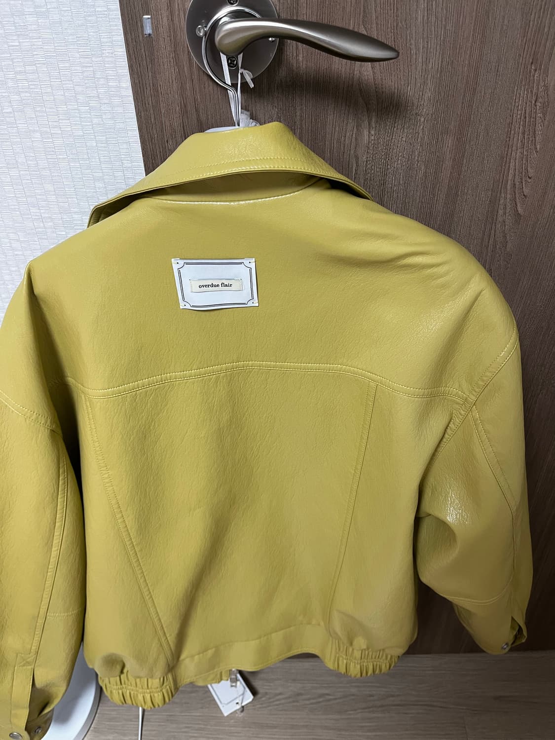 오버듀플레어 빈티지 레더자켓 상품이미지3