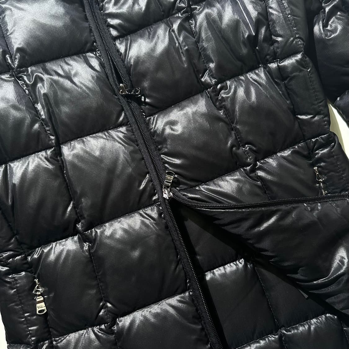 랄프로렌 블랙라벨 구스다운 셔링 숏패딩 상품이미지6