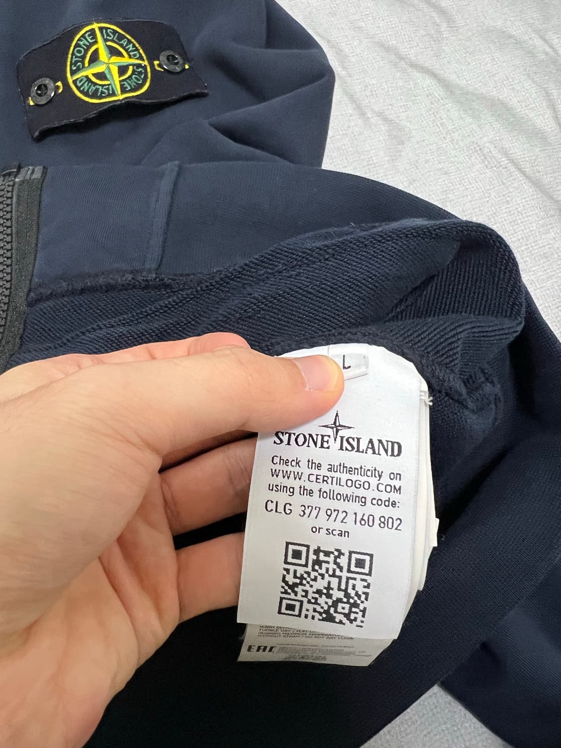 스톤아일랜드 후드집업 상품이미지7