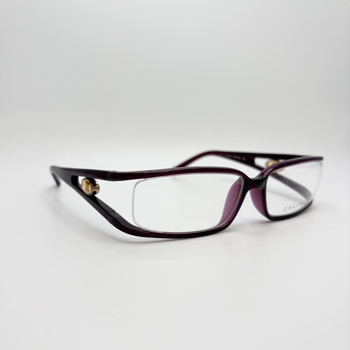 CELINE 셀린느 퍼플 스퀘어 뿔테  상품이미지2