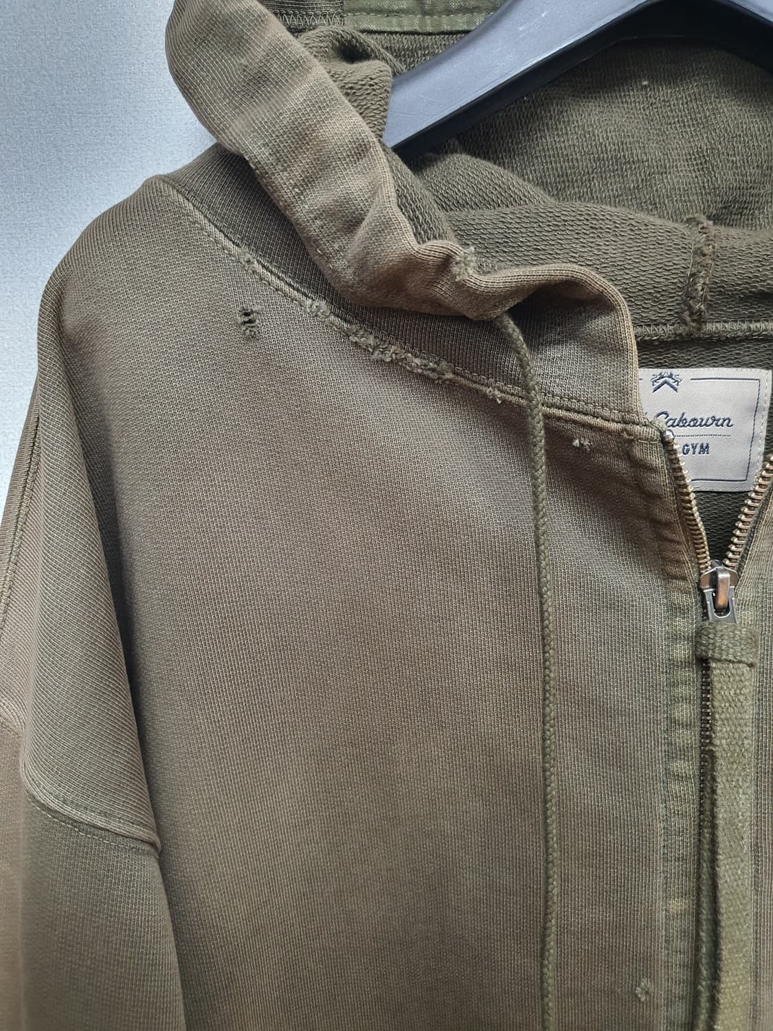 나이젤카본 후드집업 빈티지 커스텀 [ 밀리터리/Rock테이스트] 상품이미지4