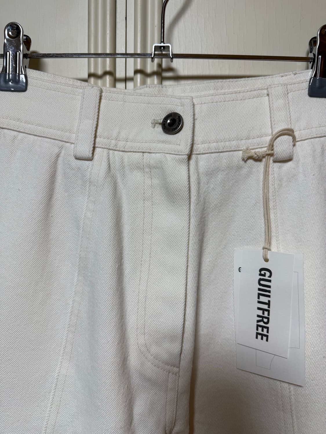 새상품)길트프리 WHITE DENIM PANTS 상품이미지4