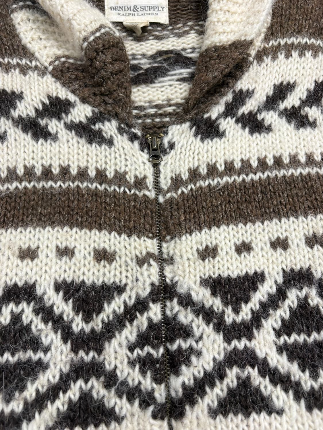 랄프로렌 데님앤서플라이 코위찬 니트 집업 상품이미지5