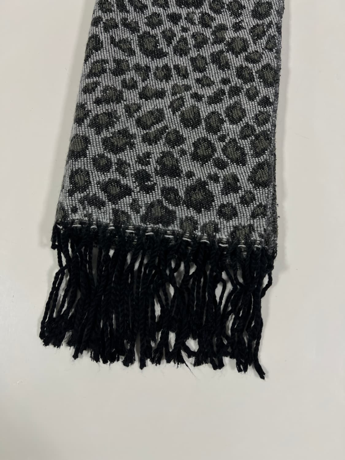 빈티지 레오파드 패턴 머플러  상품이미지2