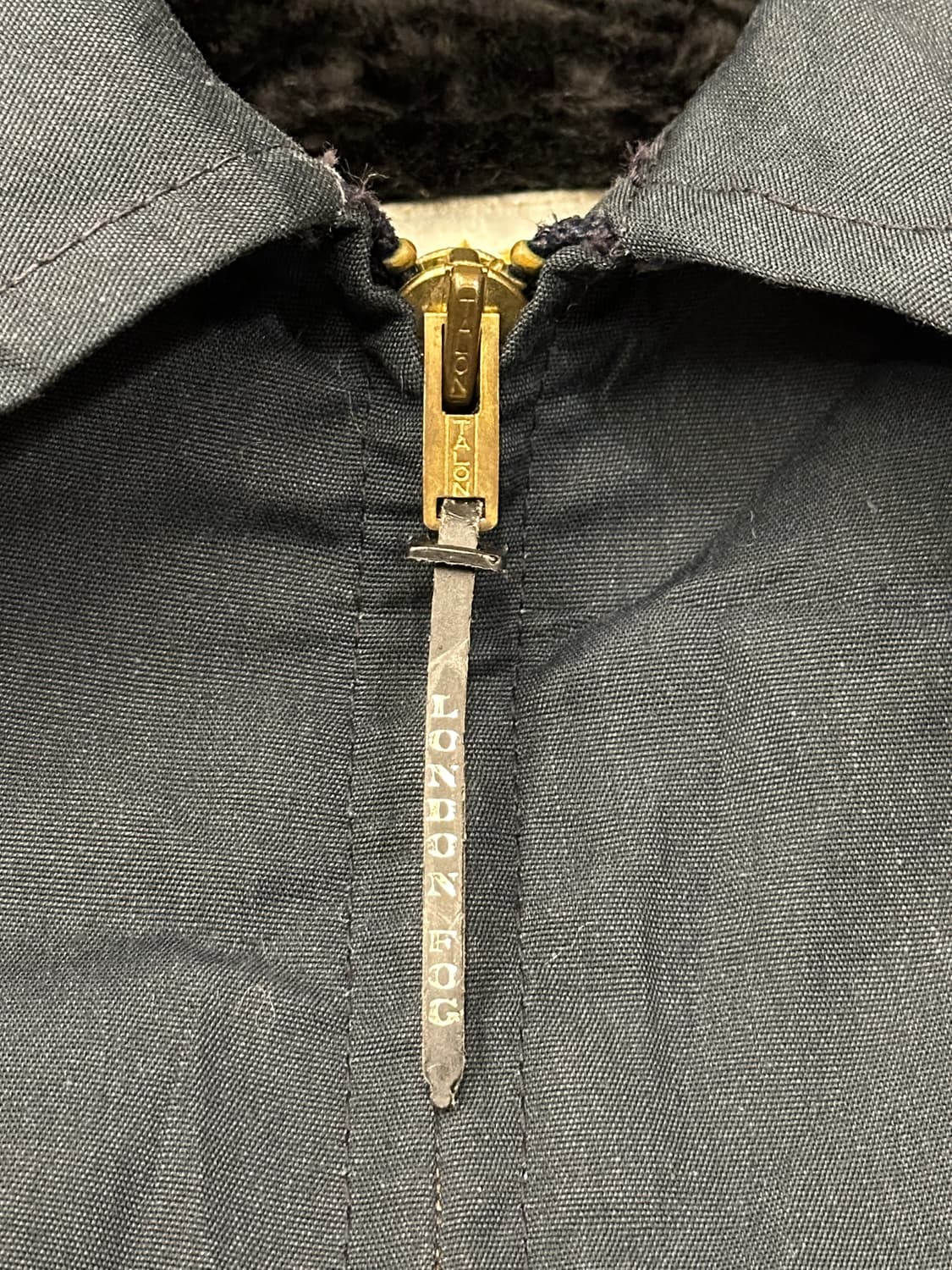 런던포그  블랙 집업 자켓 L 상품이미지3