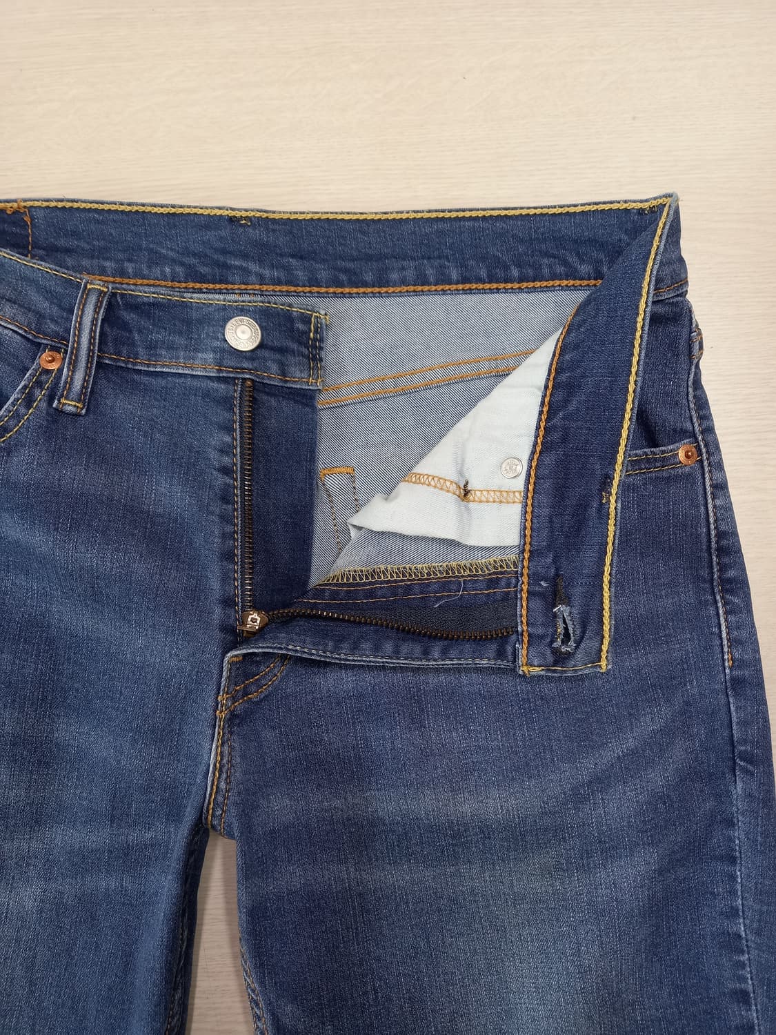 32 리바이스511 워싱 스판 슬림일자진 32-355 상품이미지7