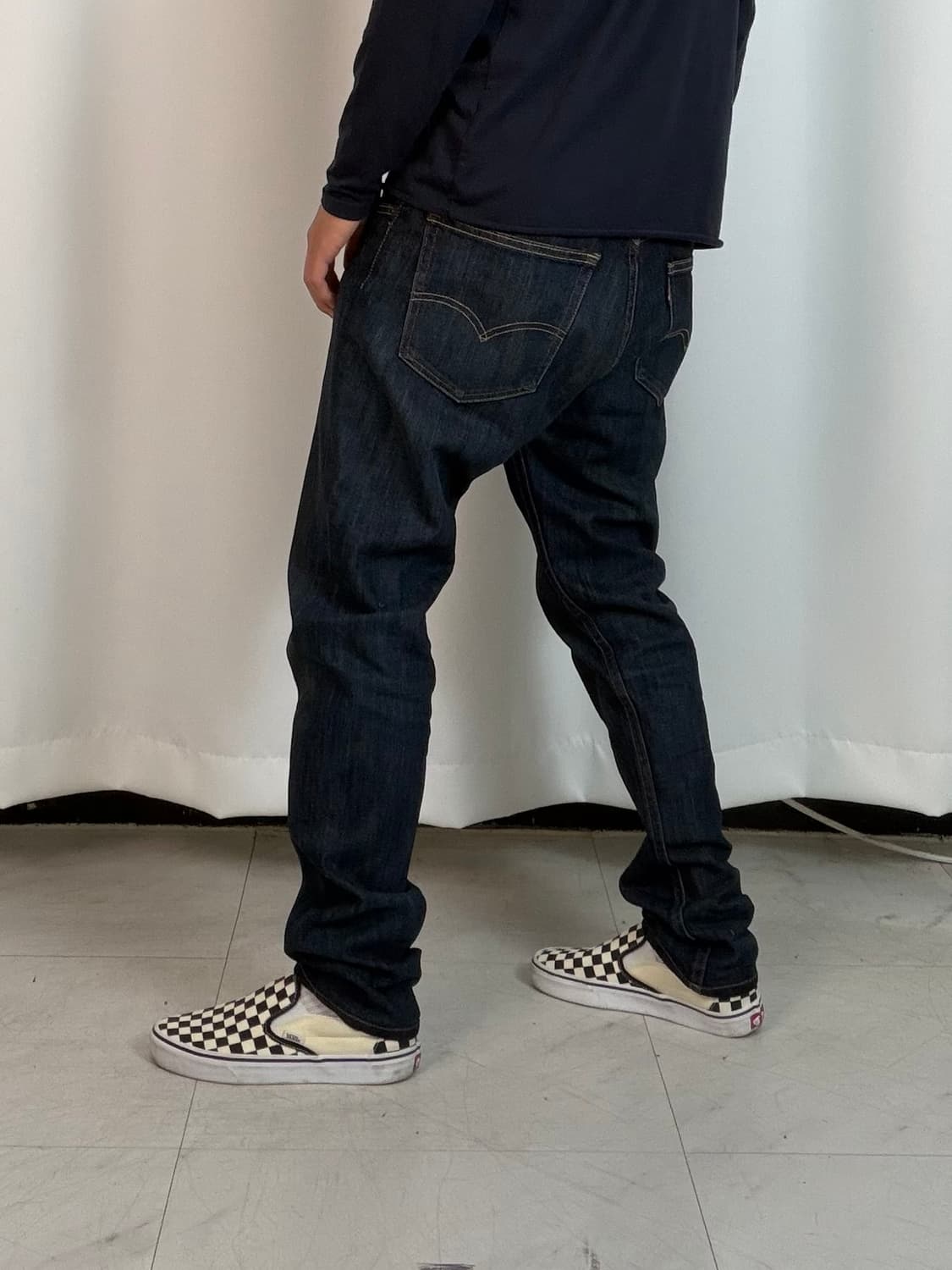 a593) 32 리바이스505 레귤러 데님/청바지 상품이미지2