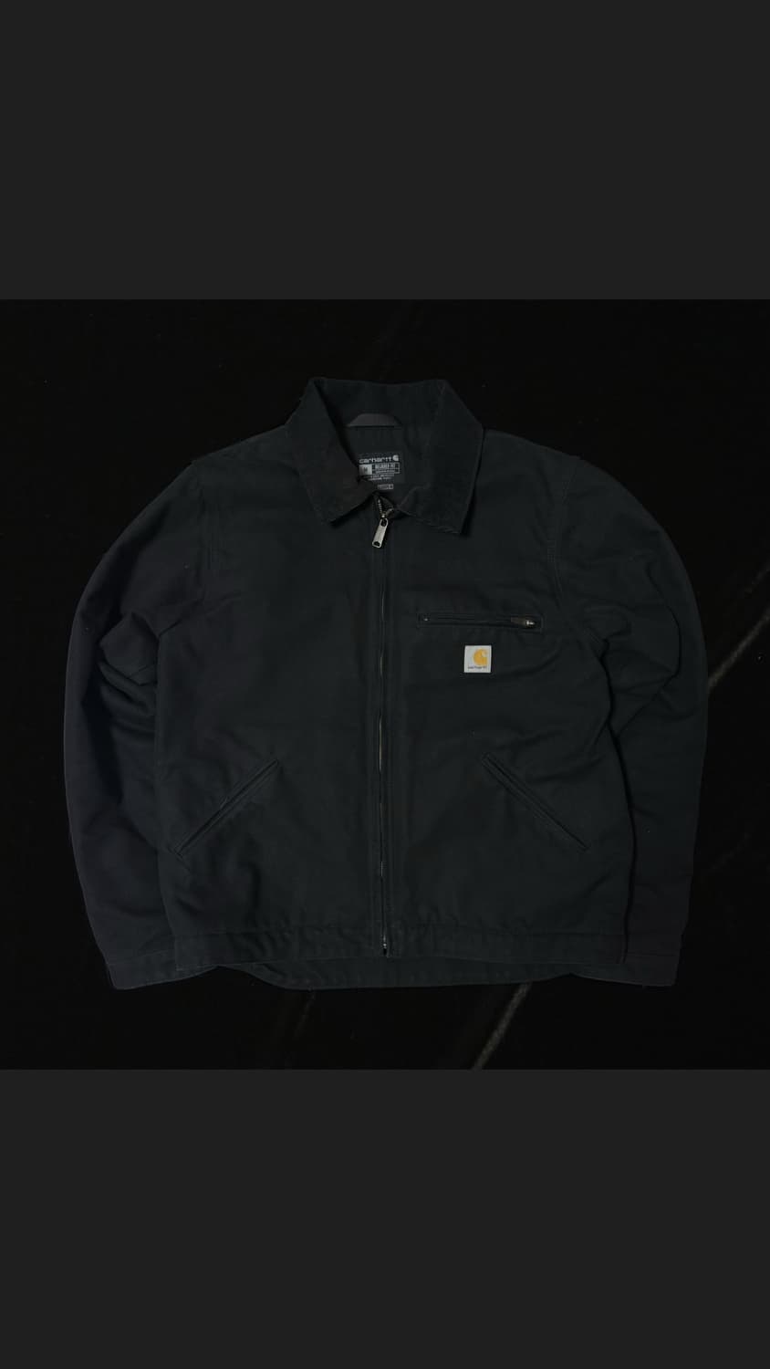 칼하트 디트로이트 자켓 블랙 상품이미지1