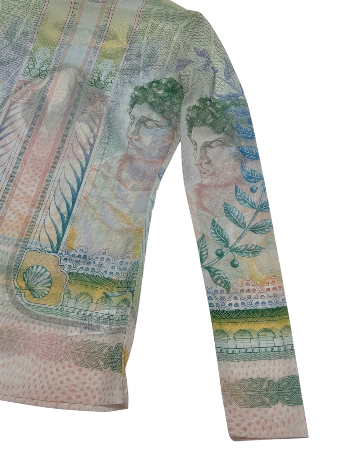 Casablanca Multi Color Graphic Mesh Top 상품이미지2