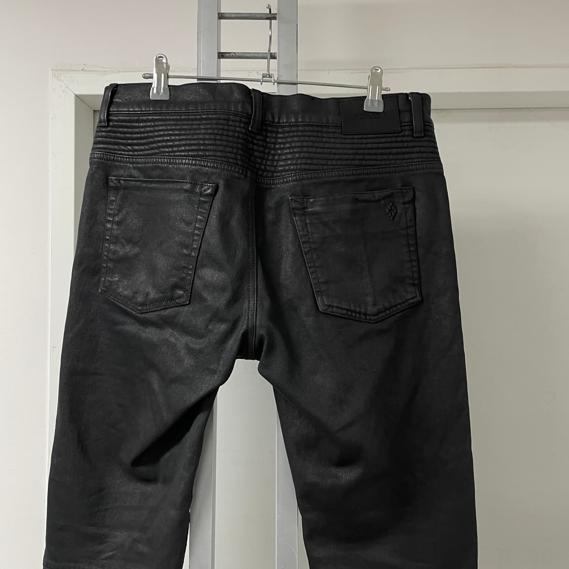 마르셀로불론 코팅 바이커 팬츠 32 상품이미지6