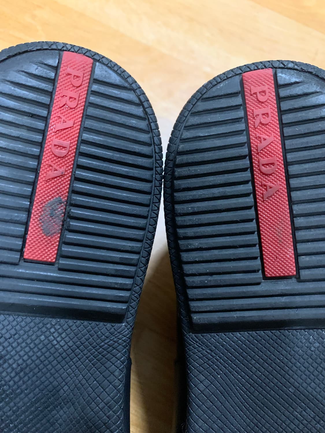 PRADA 프라다 스포츠 로우탑 스니커즈(올-레더)8.5 사이즈 상품이미지7