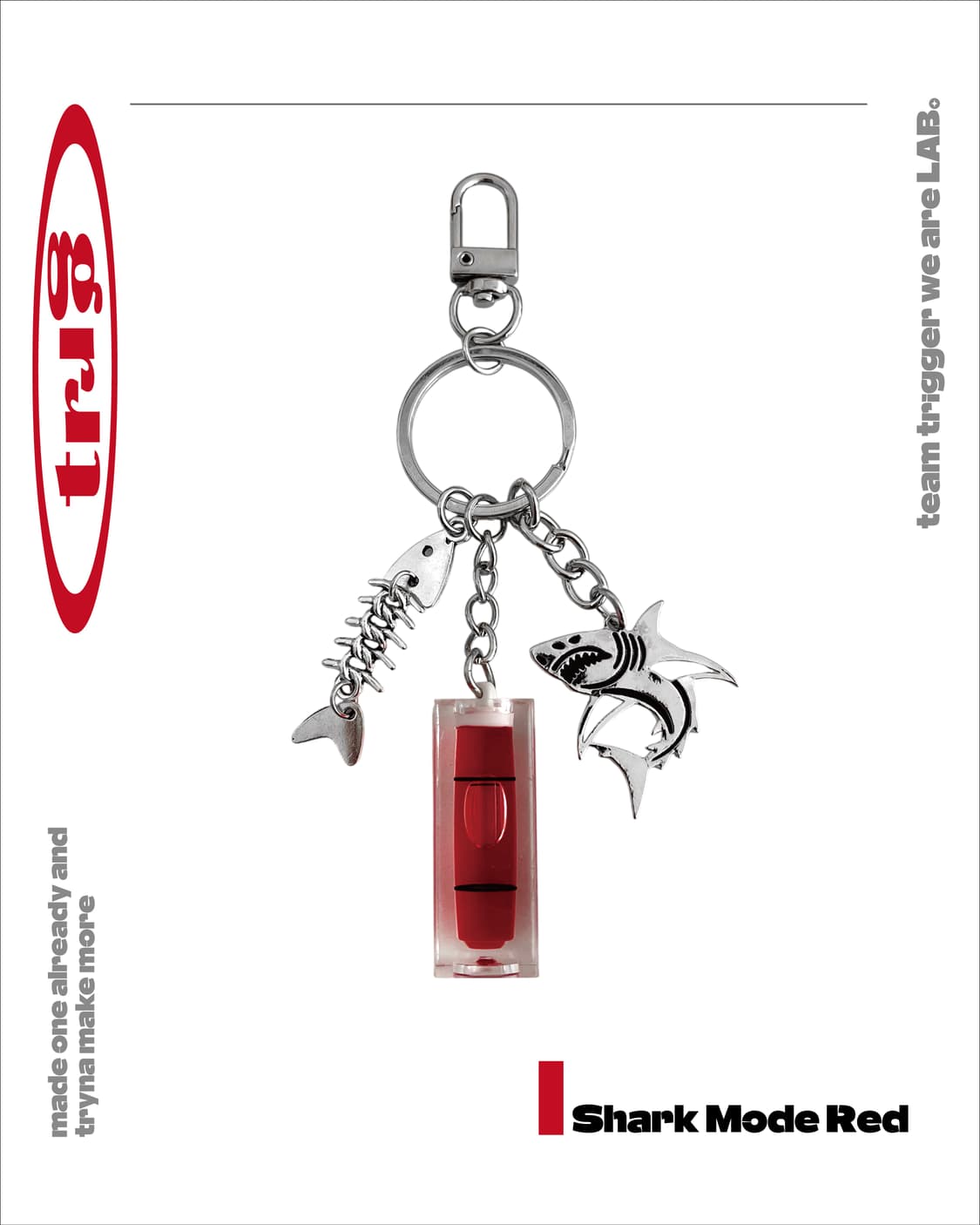 𝐒𝐡𝐚𝐫𝐤 𝐌𝐨𝐝𝐞🦈  키링 상품이미지1