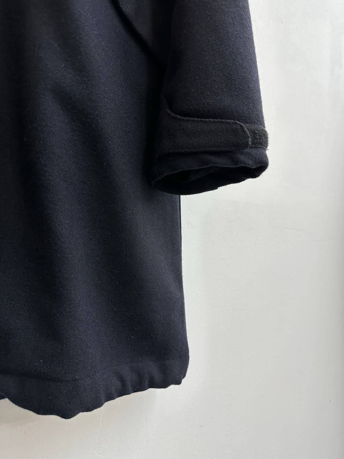 BeAMS 빔즈 울 모즈 코트 M-51 M-65 후드 다크 네이비 m 상품이미지5