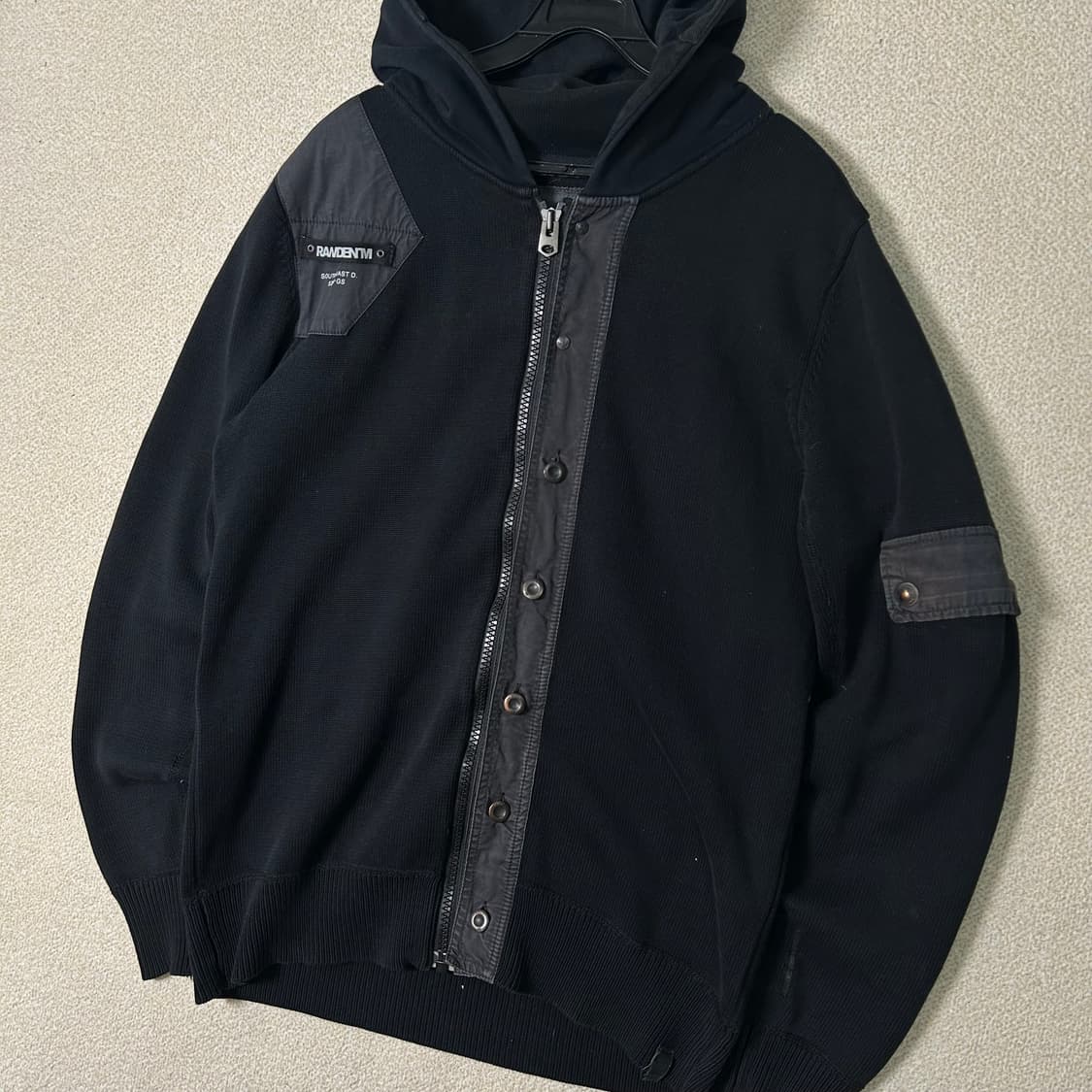  (L) G-star 빈티지 니트 집업 자켓 상품이미지2