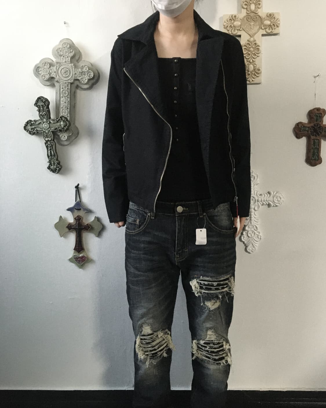 Belted rider jacket 상품이미지6