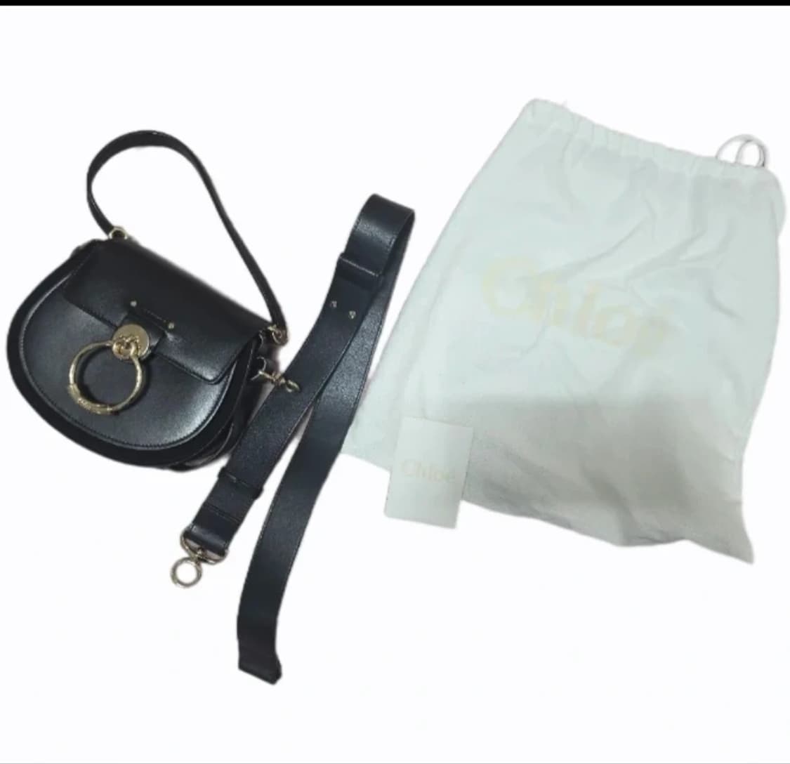 끌로에 테스백 블랙 스몰 상품이미지1