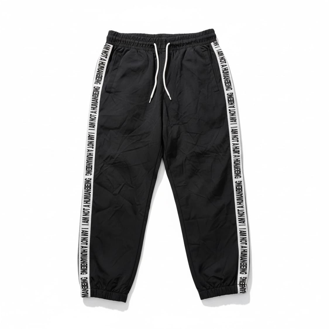 I Am Not A HumanBeing 블랙 조거팬츠 상품이미지1