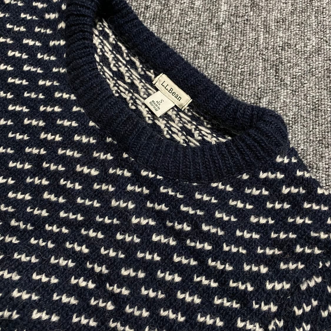 🌊LLBean Bird Eye Sweater 상품이미지5