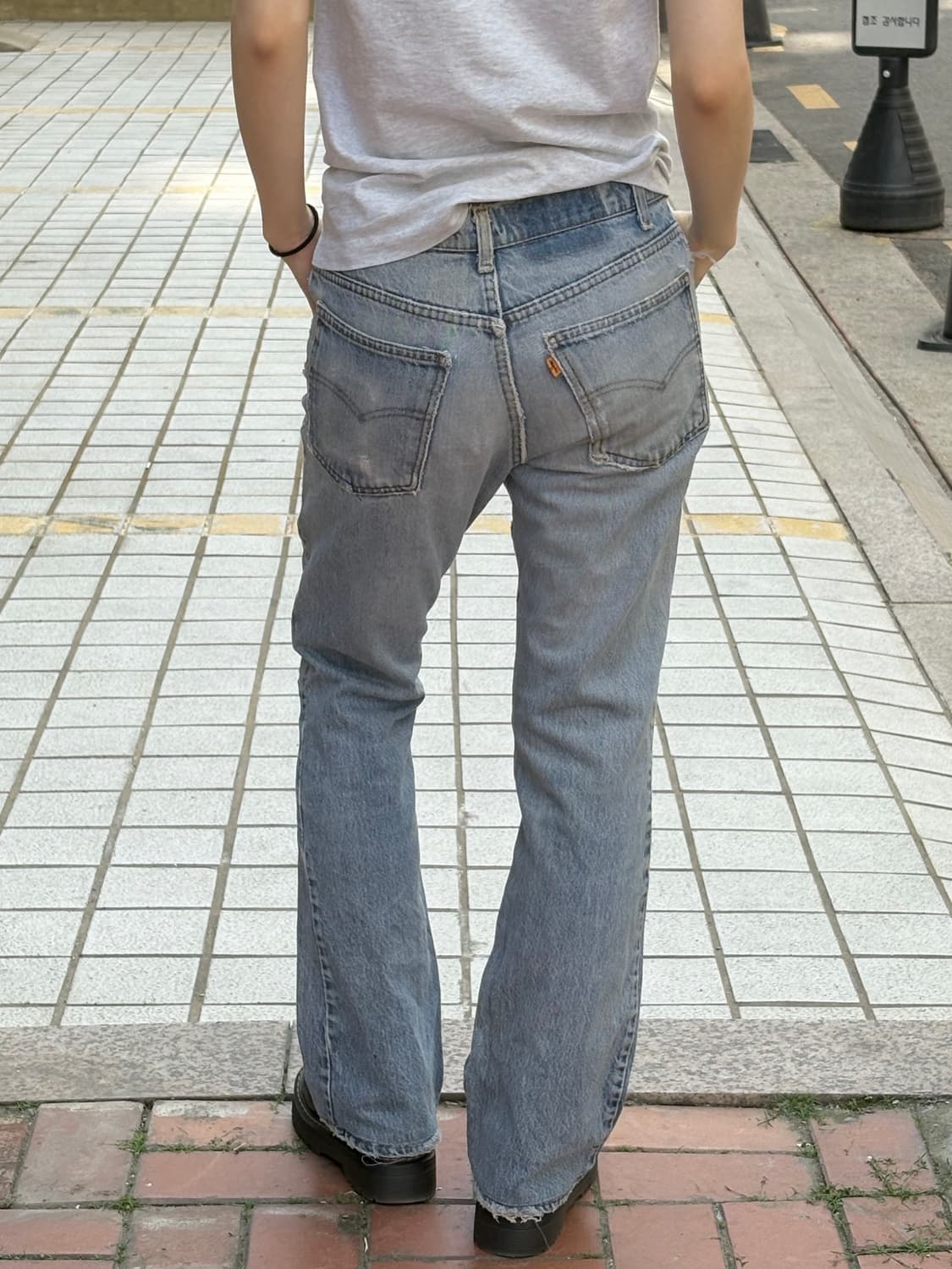 리바이스 517 부츠컷 오렌지탭 상품이미지5