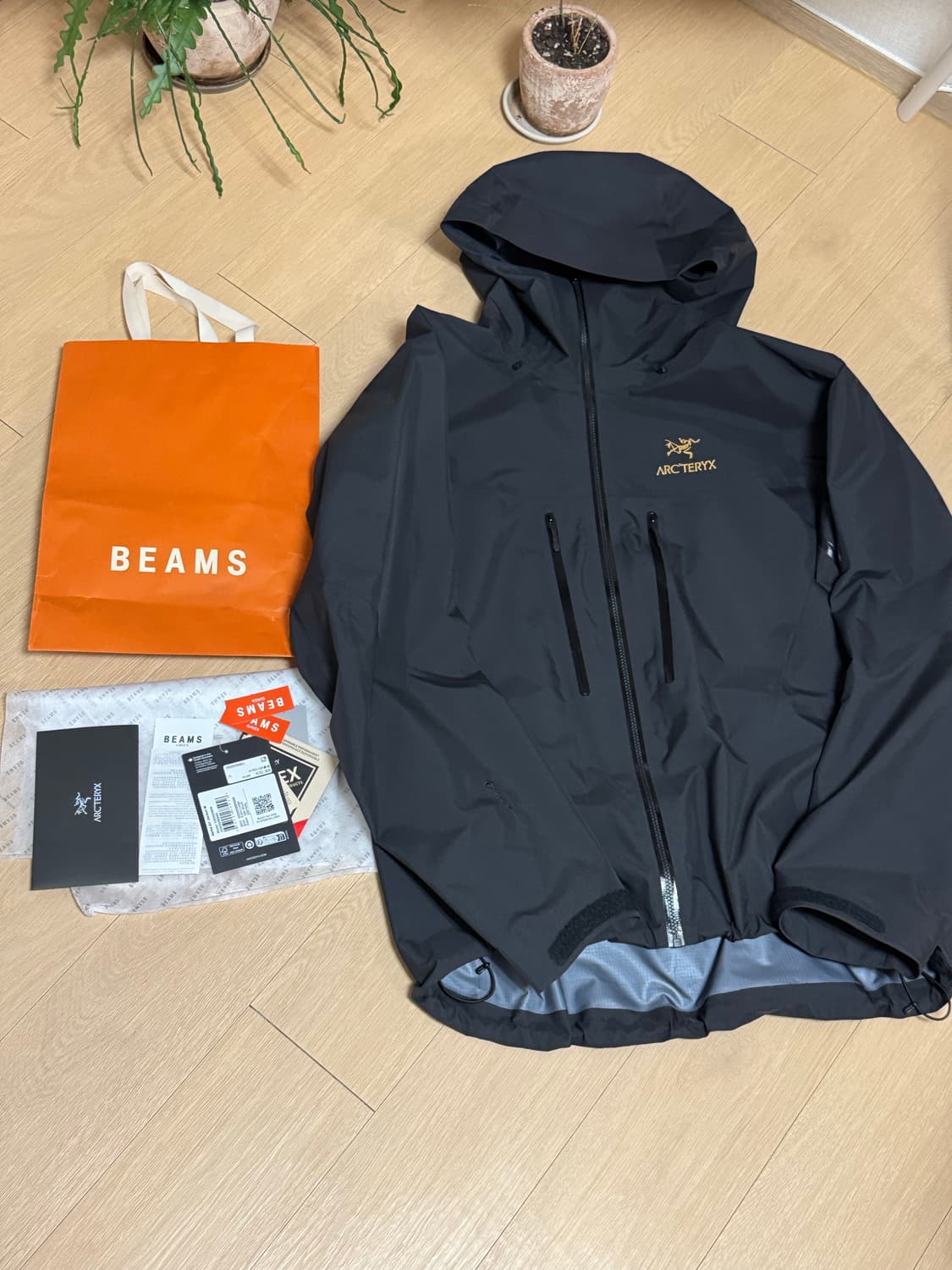 [XL] 아크테릭스 알파 sv 자켓 24k 블랙 상품이미지1