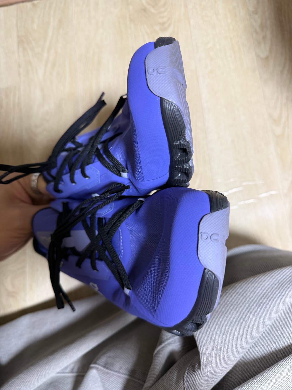 (판매글) 온 러닝 클라우드 X 3 AD 블루베리 45(290) 상품이미지5