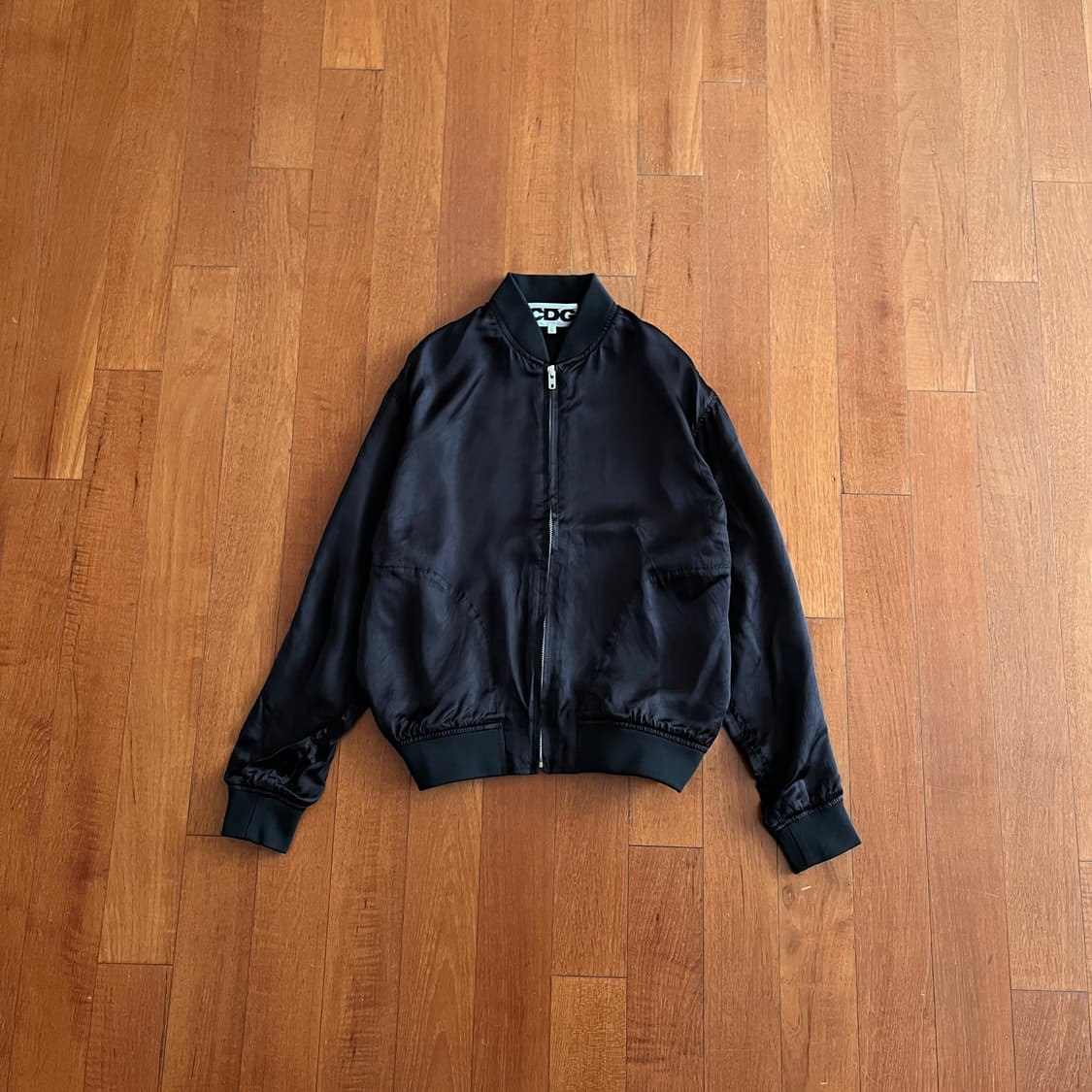 꼼데가르송 84-85 스태프 블루종/봄버 - 블랙 상품이미지2