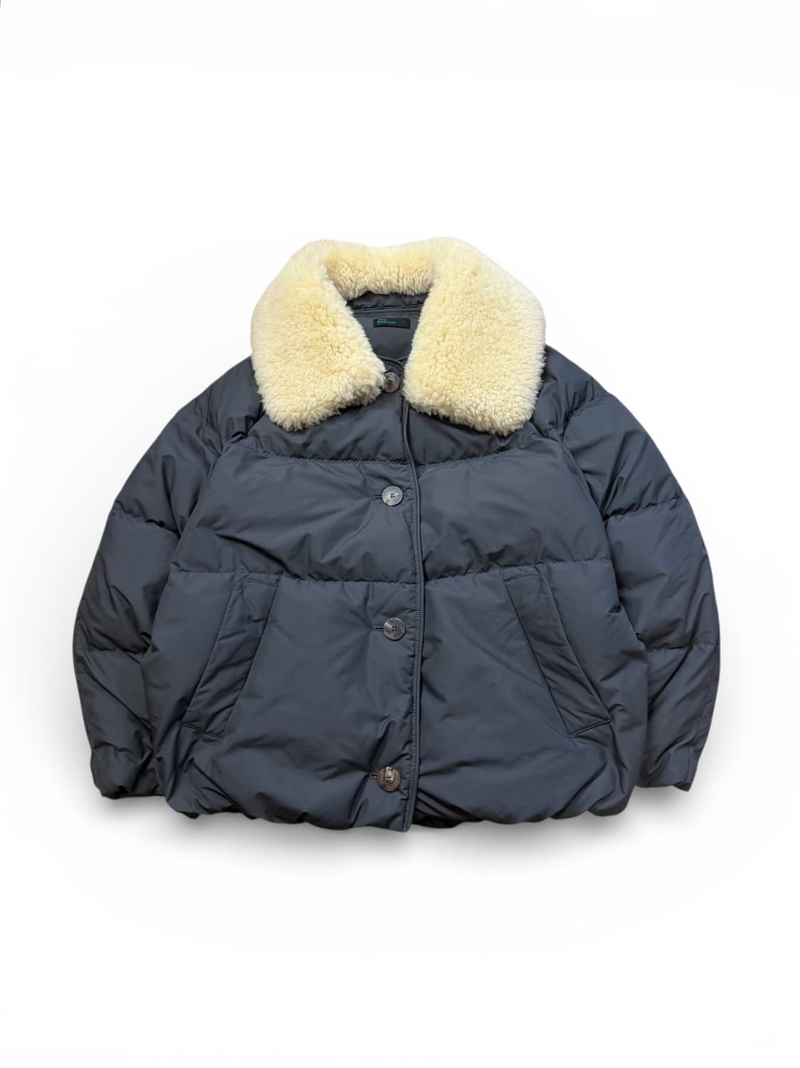 베네통 구스다운 퍼 카라점퍼 상품이미지1