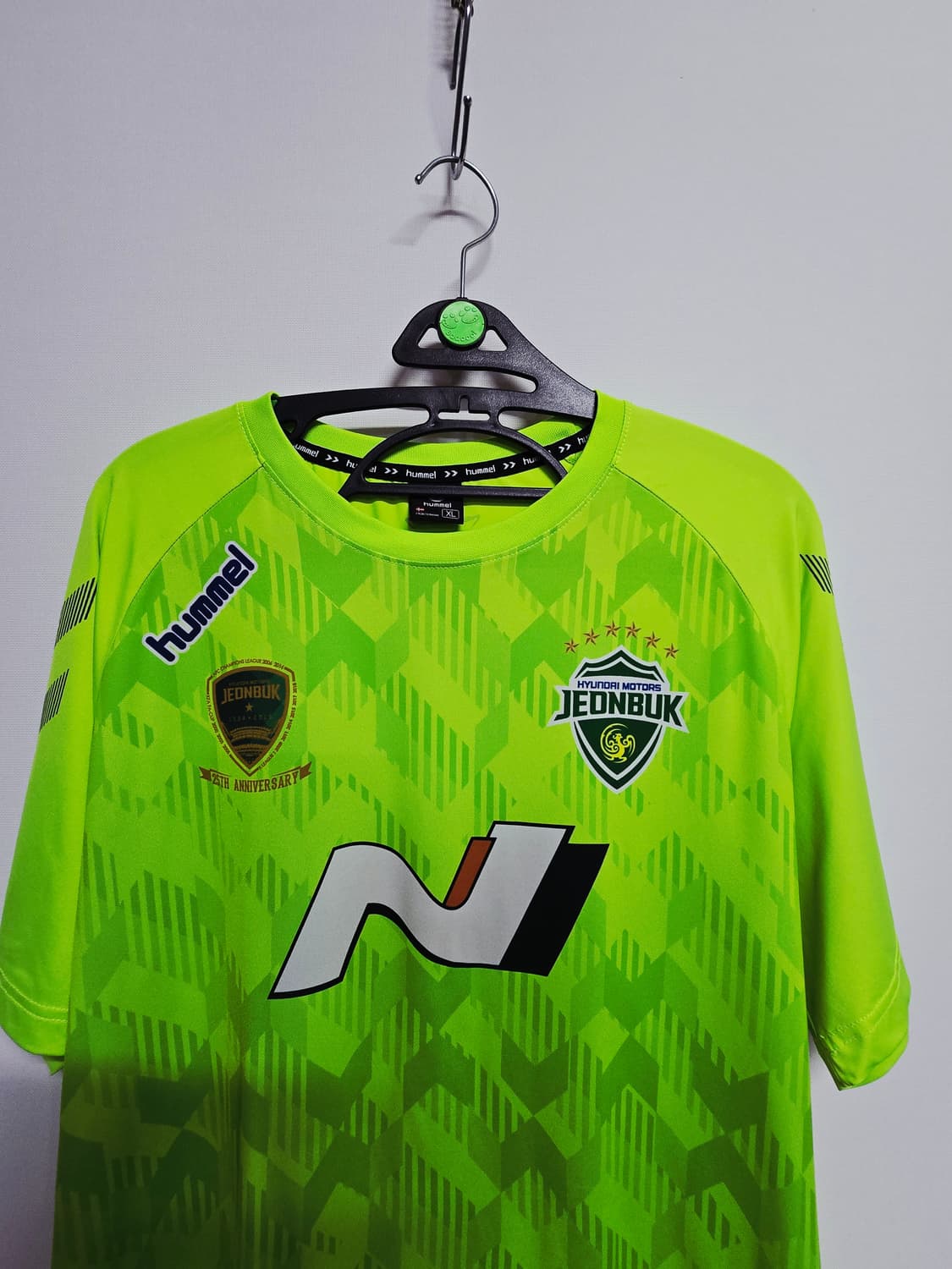 험멜 전북 현대 모터스 형광 반팔 유니폼 로페즈 상품이미지2