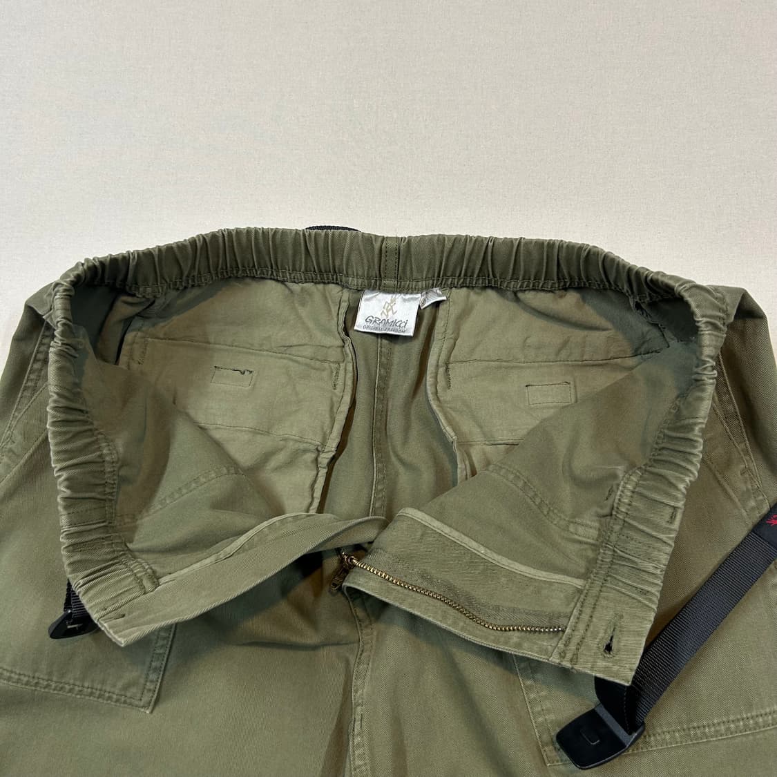 L) 그라미치 올리브 루즈테이퍼드 팬츠 면바지 상품이미지4