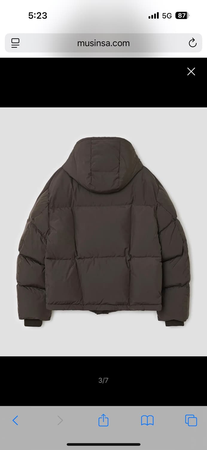 벨리에 크로스라인 24fw 패딩 3사이즈 상품이미지2