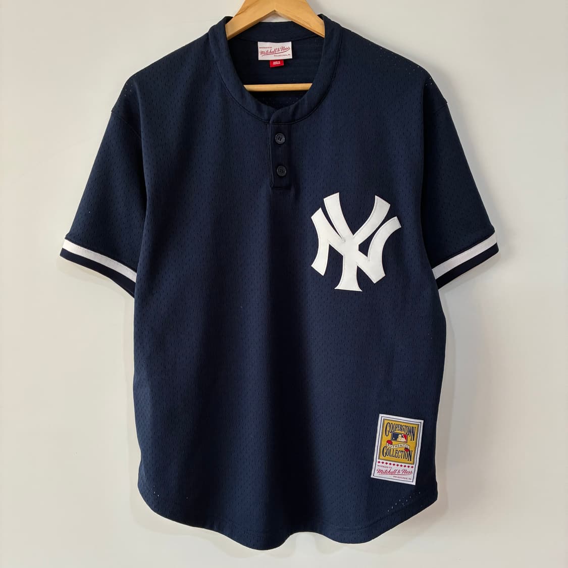 미첼앤네스 뉴욕 양키즈 메쉬 반팔 티 상품이미지1