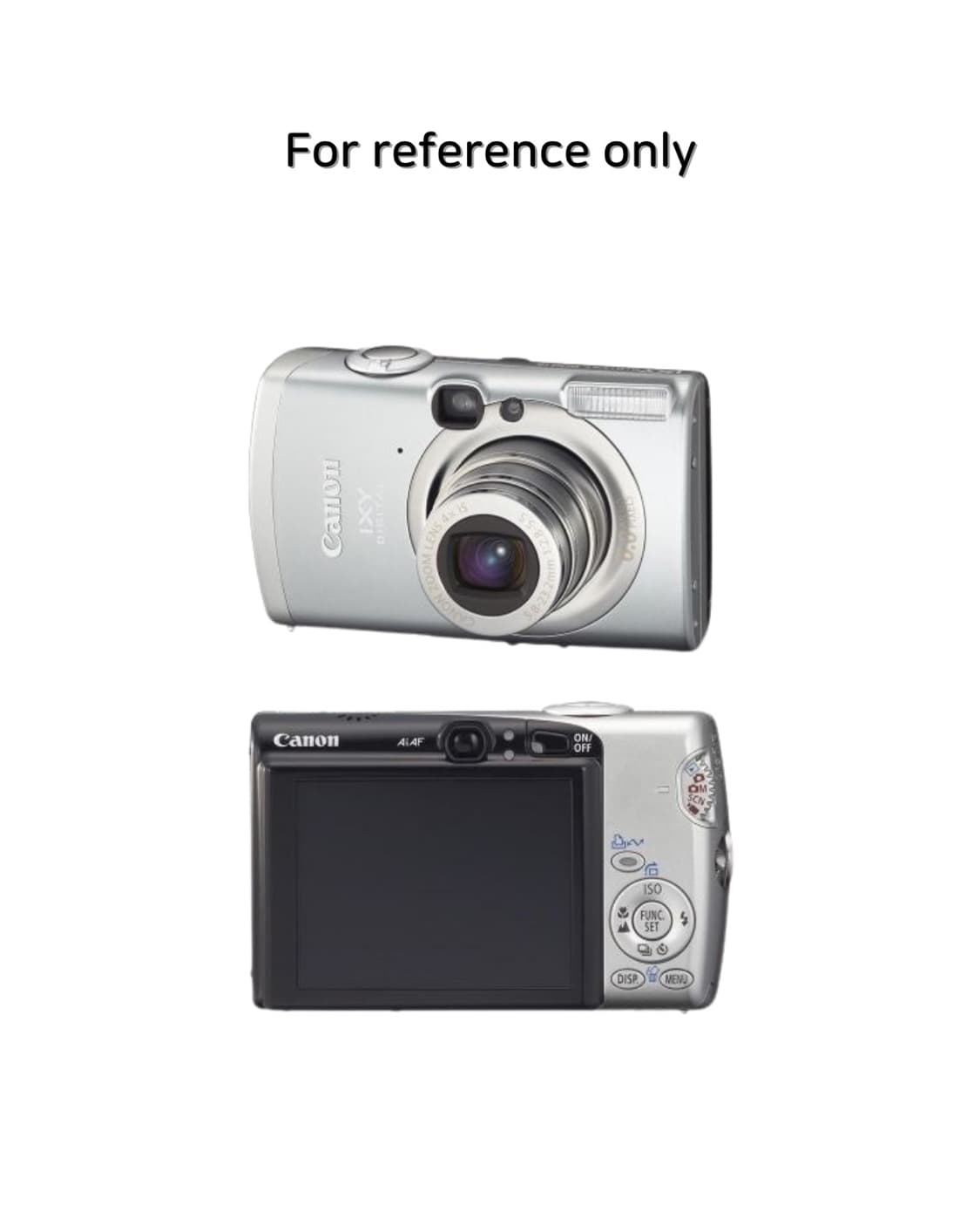 CANON IXUS 800 캐논 익서스 800 빈티지 디지털카메라 디카 상품이미지5