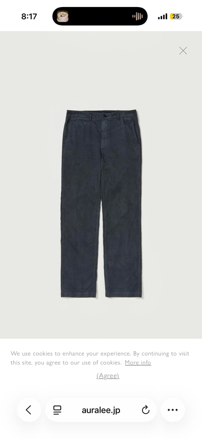 GARMENT-DYED FINX LIGHT CHINO PANT 상품이미지1