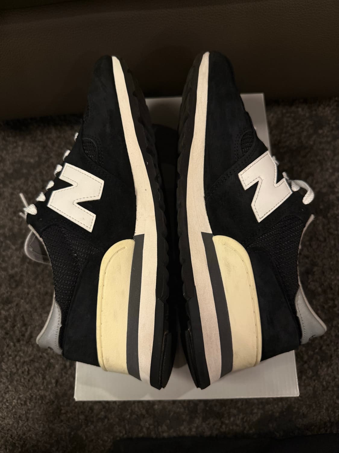 (275) 뉴발란스 990v1 메이드인 USA 블랙 상품이미지5