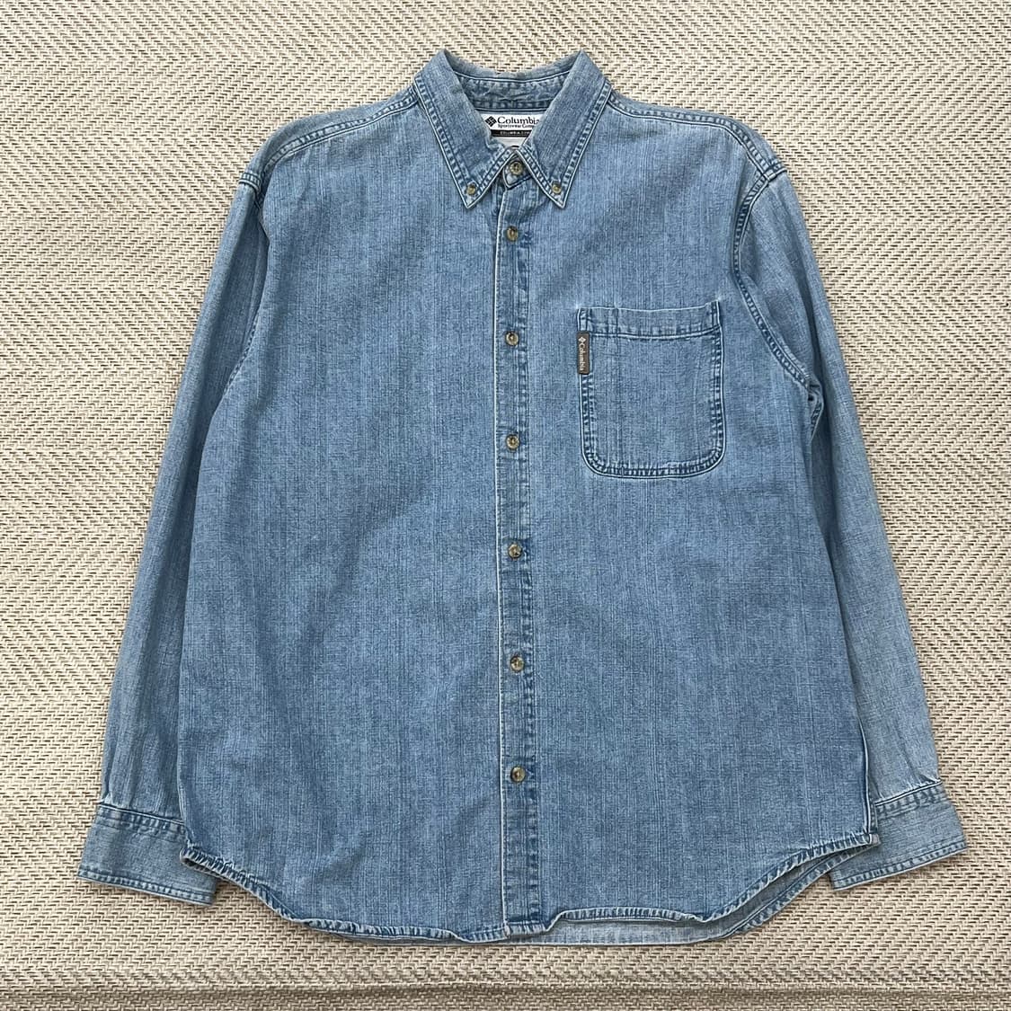 컬럼비아 워크 데님셔츠 r2192 상품이미지1