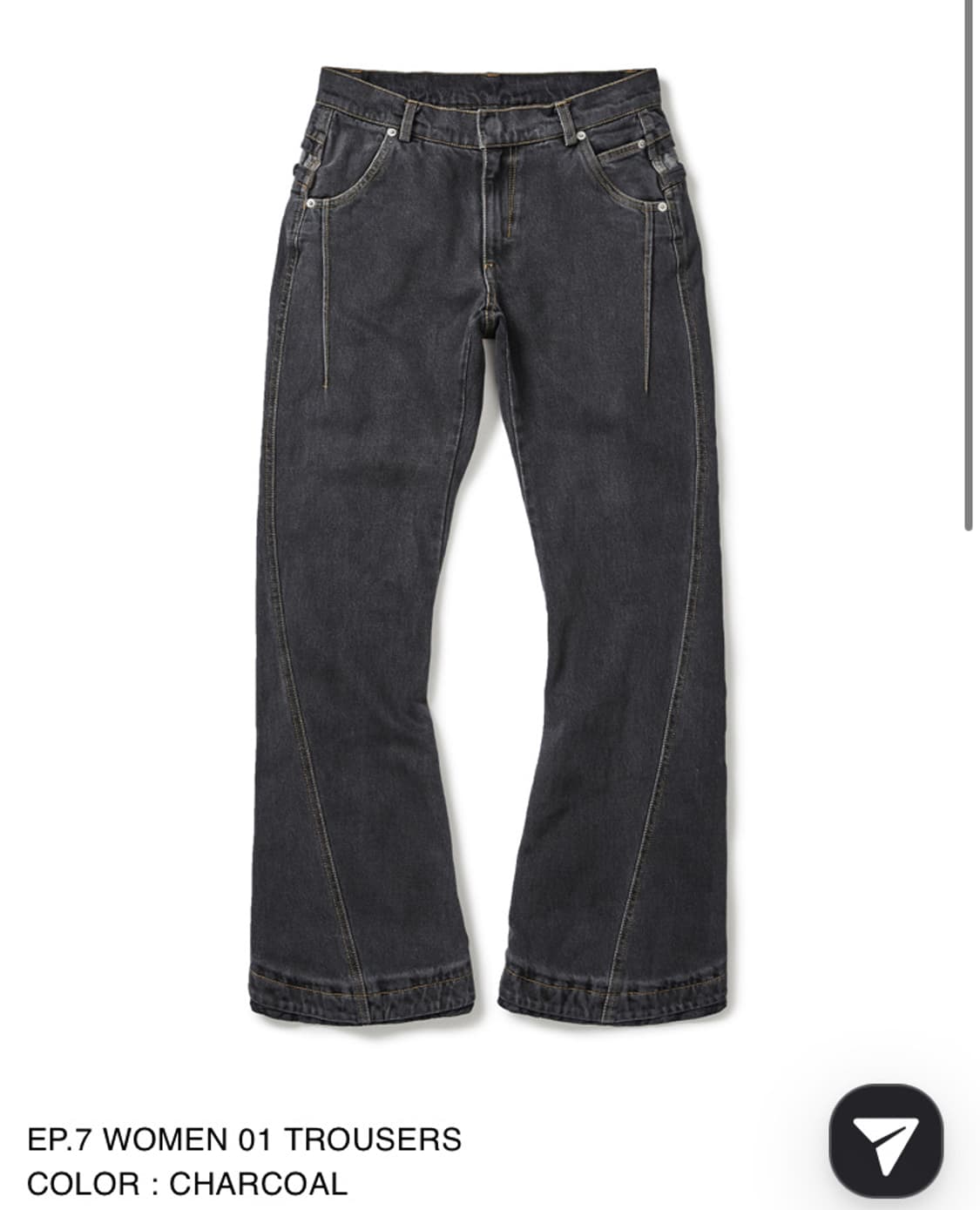 EP.7 WOMEN 01 TROUSERS M 상품이미지1