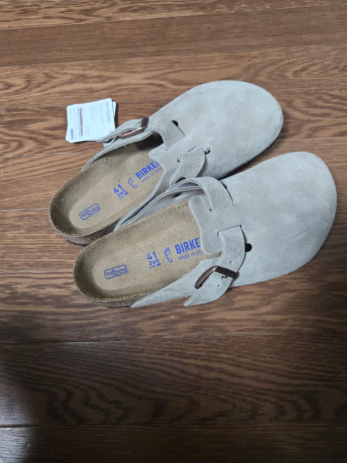 버켄스탁 보스턴 소프트 풋베드 타우페(레귤러) 상품이미지4